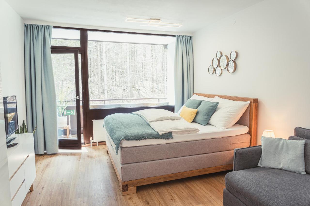 באד גויסרן Apartment Bergliebe - 40 M² Wohnung In Hotelanlage מראה חיצוני תמונה