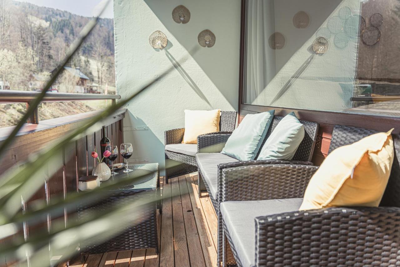 באד גויסרן Apartment Bergliebe - 40 M² Wohnung In Hotelanlage מראה חיצוני תמונה